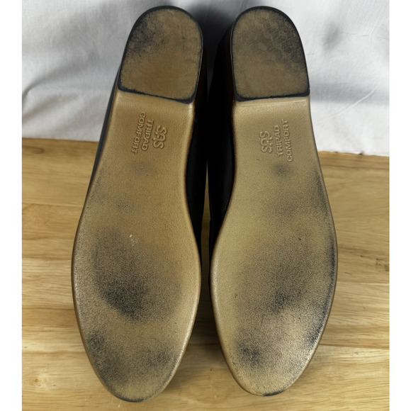 SAS Women's Slip-On Penny Style Loafer Shoes Sz 10.5 S (Narrow) Black, Preppy - Picture 10 of 11